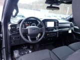 2021 Ford F150 STX SuperCab 4x4 Sport Black Interior