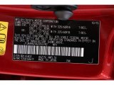 2016 NX Color Code for Matador Red Mica - Color Code: 3R1