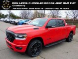 2021 Flame Red Ram 1500 Big Horn Crew Cab 4x4 #140437827