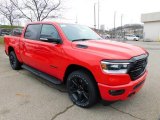 2021 Ram 1500 Flame Red