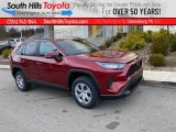 2021 Ruby Flare Pearl Toyota RAV4 LE AWD #140437845