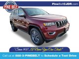 2021 Velvet Red Pearl Jeep Grand Cherokee Limited 4x4 #140450448