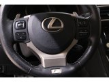 2018 Lexus IS 350 F Sport AWD Steering Wheel