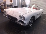 1962 Ermine White Chevrolet Corvette Convertible #140450435