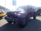 2021 Snazzberry Pearl Jeep Wrangler Unlimited Rubicon 4x4 #140460675