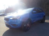 2021 Hydro Blue Pearl Jeep Cherokee Latitude Plus 4x4 #140460671