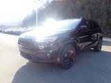 2021 Diamond Black Crystal Pearl Jeep Cherokee Latitude Plus 4x4 #140460653