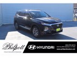 2020 Twilight Black Hyundai Santa Fe SEL #140460616