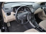 2016 Hyundai Elantra Sport Beige Interior