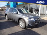 2021 Satin Steel Metallic Chevrolet Traverse LT AWD #140478518