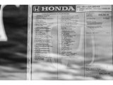 2021 Honda HR-V EX Window Sticker