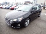 Phantom Black Hyundai Elantra in 2020