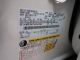 2020 Expedition Color Code for Star White - Color Code: AZ