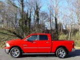 2018 Flame Red Ram 1500 Big Horn Crew Cab 4x4 #140494791