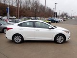 2021 Hyundai Accent Frost White Pearl