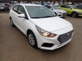 2021 Hyundai Accent Frost White Pearl