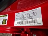 2021 Mazda3 Color Code for Soul Red Crystal Metallic - Color Code: 46V