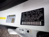 2021 Tucson Color Code for Winter White - Color Code: PKW