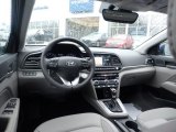 2020 Hyundai Elantra Limited Gray Interior