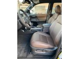 2021 Toyota Tacoma Limited Double Cab 4x4 Hickory Interior