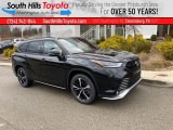 2021 Midnight Black Metallic Toyota Highlander XSE AWD #140504494