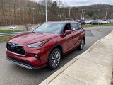 2021 Toyota Highlander Hybrid Platinum AWD Front 3/4 View