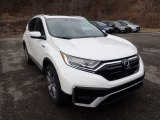 2020 Honda CR-V Touring AWD Hybrid Front 3/4 View