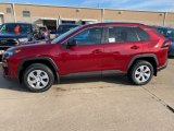 2021 Ruby Flare Pearl Toyota RAV4 LE AWD #140504593