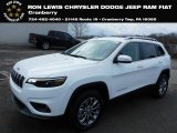 2021 Bright White Jeep Cherokee Latitude Lux 4x4 #140504474