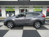 2019 Gunmetal Metallic Honda CR-V EX-L #140515118