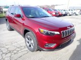 2021 Jeep Cherokee Limited 4x4 Front 3/4 View
