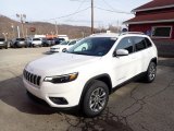 2021 Bright White Jeep Cherokee Latitude Lux 4x4 #140515092