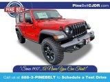 2021 Firecracker Red Jeep Wrangler Unlimited Willys 4x4 #140526156