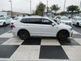 Pure White Volkswagen Tiguan in 2020
