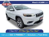 2021 Bright White Jeep Cherokee Limited 4x4 #140526162
