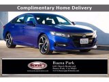 2018 Obsidian Blue Pearl Honda Accord Sport Sedan #140526223