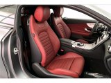 2018 Mercedes-Benz C 43 AMG 4Matic Coupe Cranberry Red/Black Interior