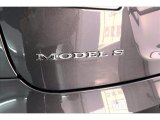 2015 Tesla Model S 70D Marks and Logos