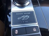 2021 Land Rover Range Rover Fifty Info Tag