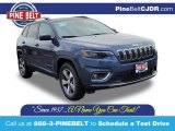 2021 Slate Blue Pearl Jeep Cherokee Limited 4x4 #140538175