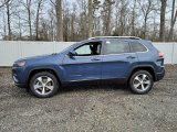 Slate Blue Pearl Jeep Cherokee in 2021