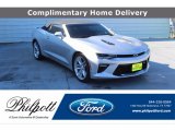 2017 Silver Ice Metallic Chevrolet Camaro SS Convertible #140538277