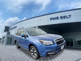 2018 Quartz Blue Pearl Subaru Forester 2.5i Premium #140538200
