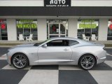 Silver Ice Metallic Chevrolet Camaro in 2019