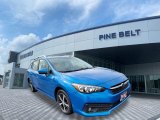 2020 Ocean Blue Pearl Subaru Impreza Premium 5-Door #140538191