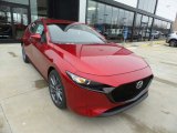 2021 Soul Red Crystal Metallic Mazda Mazda3 Preferred Hatchback AWD #140556998