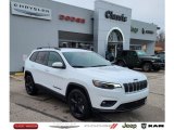 2021 Bright White Jeep Cherokee Latitude Plus 4x4 #140556969