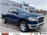 2021 Patriot Blue Pearl Ram 1500 Big Horn Quad Cab 4x4 #140556963