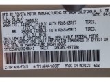 2019 Tacoma Color Code for Quicksand - Color Code: 4V6