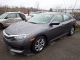 2017 Sonic Gray Pearl Honda Civic LX Sedan #140564862